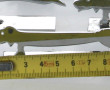 YOREL - 12 porte-couteaux en métal argen