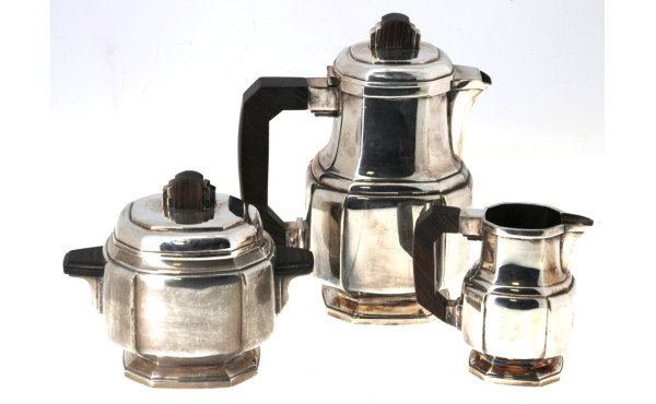 SAGLIER Frères - Service à café ART DECO
