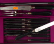 Lot comprenant 12 petites cuillères en m