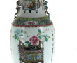CHINE XIXème - Vase en porcelaine à déco