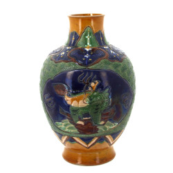 CHINE - Vase en céramique à décor de chi