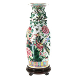 CHINE (XIXème) - Grand vase en porcelain