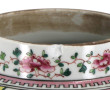 Paire de vases en porcelaine décor flora