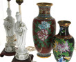 Paire de Guanyin en porcelaine blanche, 