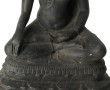 BOUDDHA - Bronze à patine sombre, fonte 