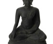 BOUDDHA - Bronze à patine sombre, fonte 