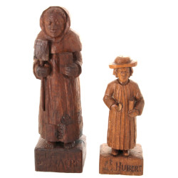 François OLIER (Xxème) - "St Fiacre" et 