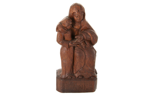 François OLIER (Xxème) - "Ste Anne", scu