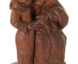 François OLIER (Xxème) - "Ste Anne", scu
