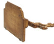 Petite console d'applique en bois doré H
