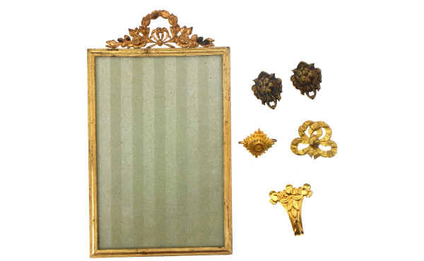 Porte-photo début Xxème, encadrement mét