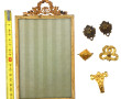 Porte-photo début Xxème, encadrement mét