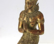 Lampe décorative "Bouddha" en métal doré