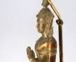 Lampe décorative "Bouddha" en métal doré