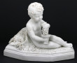PUTTI à la coupe de raisin, sujet en bis