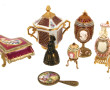 Petits bibelots de vitrine : sucrier cou