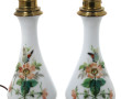 Paire de lampes à pétrole fin XIXème en 