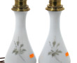 Paire de lampes à pétrole fin XIXème en 