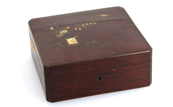 Coffret début Xxème, daté 29 avril 1909,
