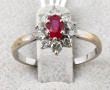 Bague deux ors 18 cts, poinçon tête d'ai