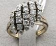 Bague en or 18 cts, poinçon tête d'aigle