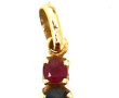 Pendentif en or jaune 18 cts, poinçon tê