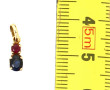 Pendentif en or jaune 18 cts, poinçon tê