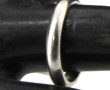 CARTIER - Alliance en platine 950ème, TD