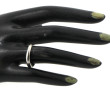 CARTIER - Alliance en platine 950ème, TD