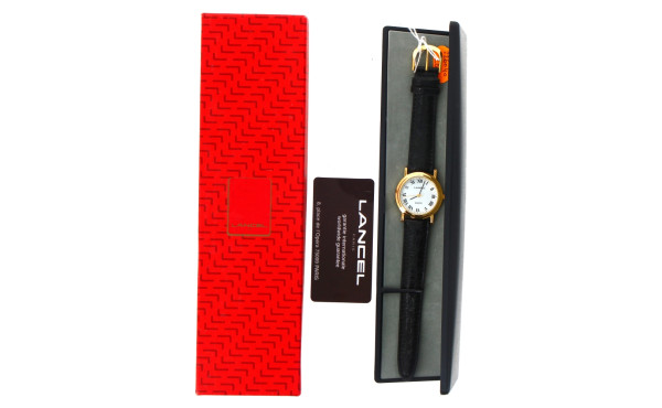 LANCEL - Montre bracelet à quartz, neuve
