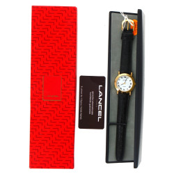 LANCEL - Montre bracelet à quartz, neuve