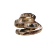 Lot de 3 bagues modernes en argent dont 