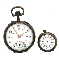 Lot de 2 montres en argent : une montre 