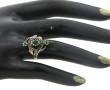 Bague en or 18 carats (750ème), sertie d