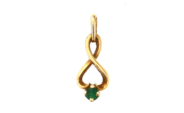 Pendentif en or jaune 18 cts, poinçon tê
