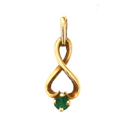 Pendentif en or jaune 18 cts, poinçon tê