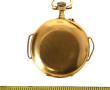 Montre de col en or jaune 18 cts, transf