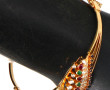 Bracelet jonc ouvrant en or jaune 18 cts