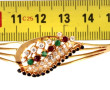 Bracelet jonc ouvrant en or jaune 18 cts