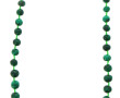 Collier de perles en malachite en chute