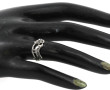 TOULHOAT - Bague Oiseau en long en argen