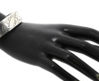 Bracelet jonc ouvrant en argent 835ème à