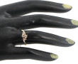Bague en or 18 carats (750ème), sertie d