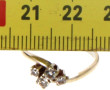 Bague en or 18 carats (750ème), sertie d