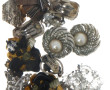Lot de bijoux fantaisie à dominante de n