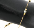 Bracelet en or jaune 18 cts, poinçon têt