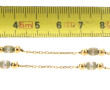 Bracelet en or jaune 18 cts, poinçon têt