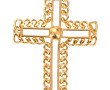 Pendentif croix en or jaune 18 carats, p