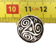 TOULHOAT - Bague Triskel cone en argent 
