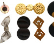 Lot de boucles de cape ou de ceinture pé